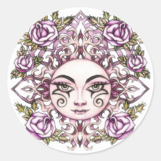 Solara Sun Goddess Sticker