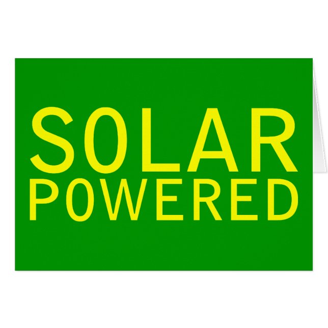 solarbetrieben (Vorderseite (Horizontal))