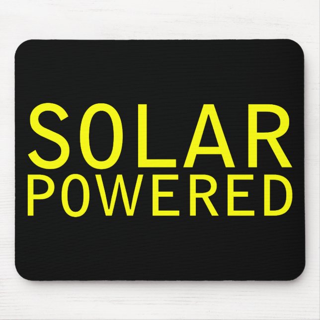 solarbetrieben mousepad (Vorne)