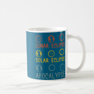 Solare Mondfinsternis Apokalypse Himmels- Kaffeetasse