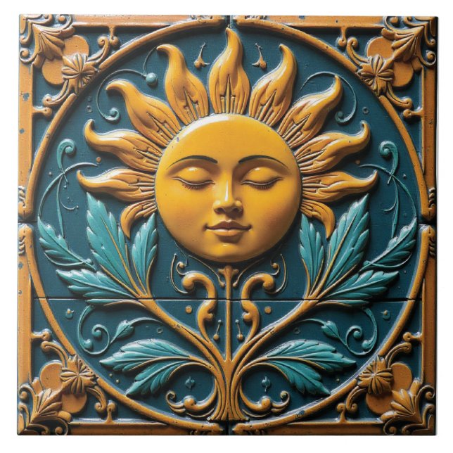 Solare Ruhe Fliese (Vorderseite)
