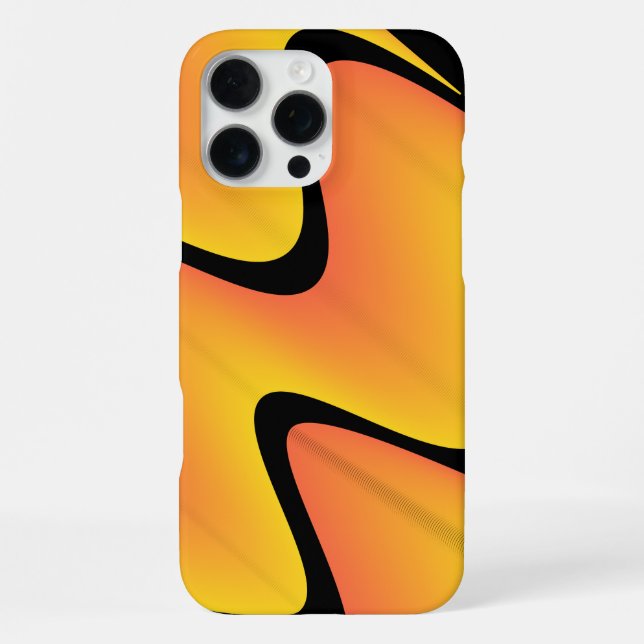 Solare Welle iPhone 16 Pro Max Hülle (Rückseite)