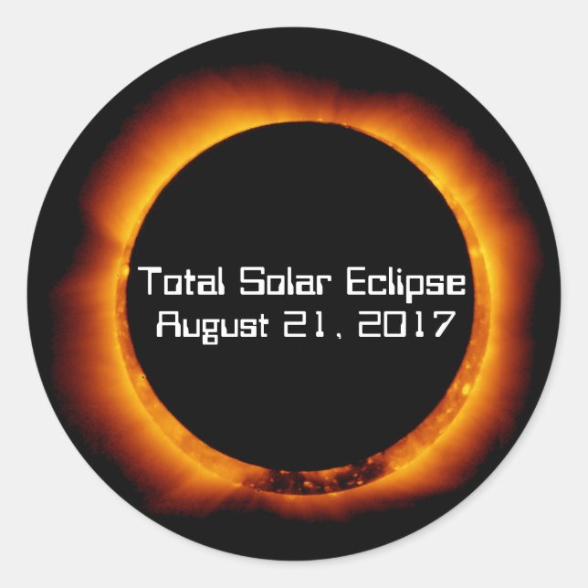 Solarelien 2017 insgesamt runder aufkleber (Vorderseite)