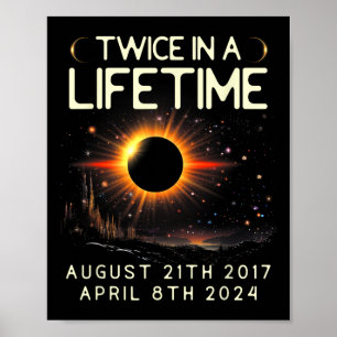 Solarenergie-Astronomie zweimal im Leben 2024 Sol Poster