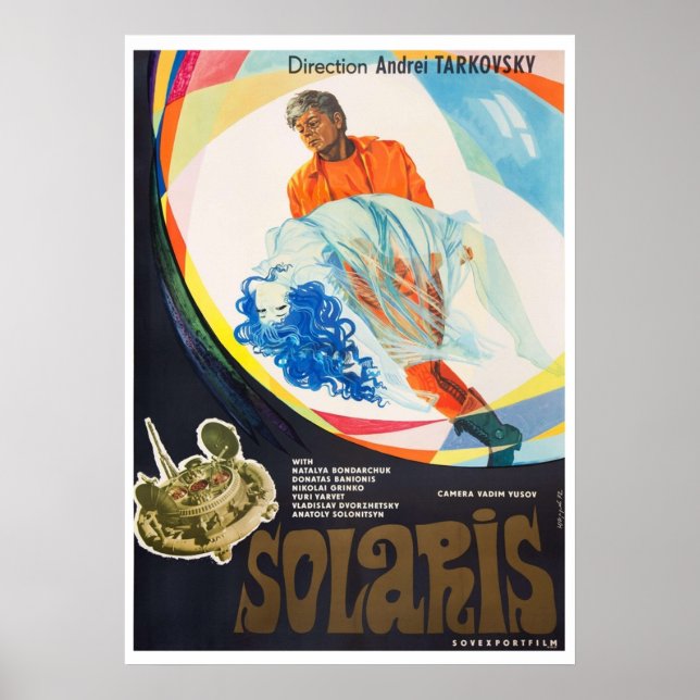 Solaris 1972 Vintag Poster (Vorne)