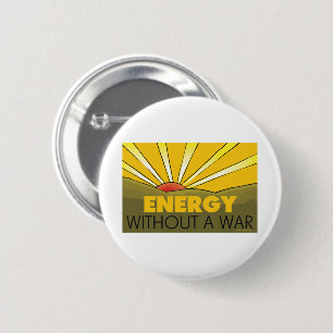 Solarischer Power ohne Krieg, Nachhaltige Umwelt Button