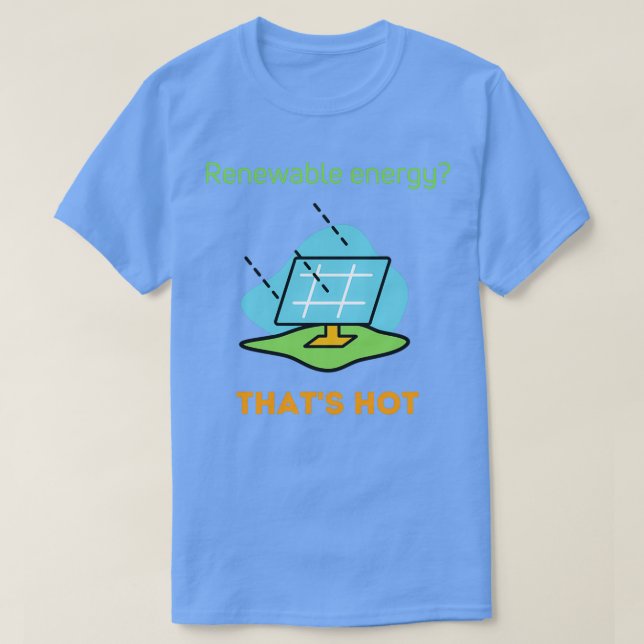 Solarkollektor 1 T-Shirt (Design vorne)