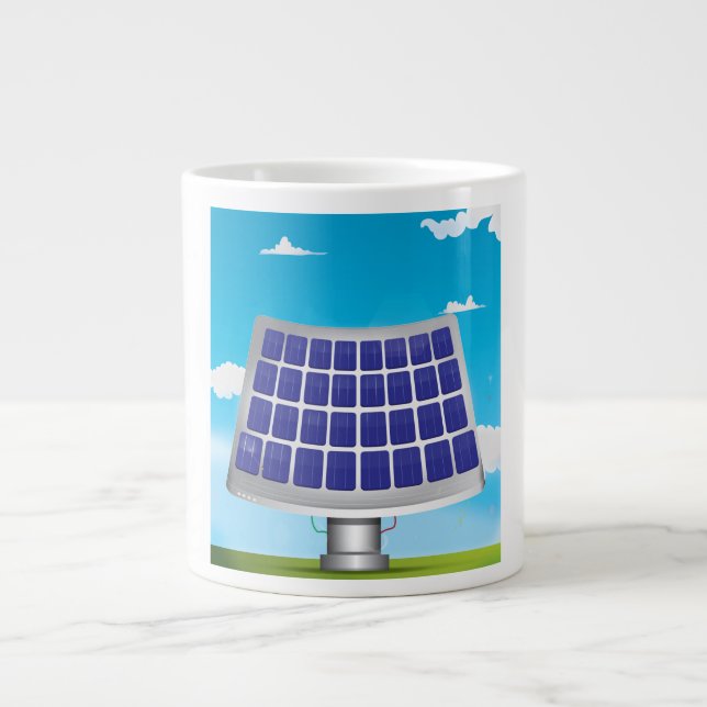 Solarmodule Jumbo-Tasse (Vorderseite)