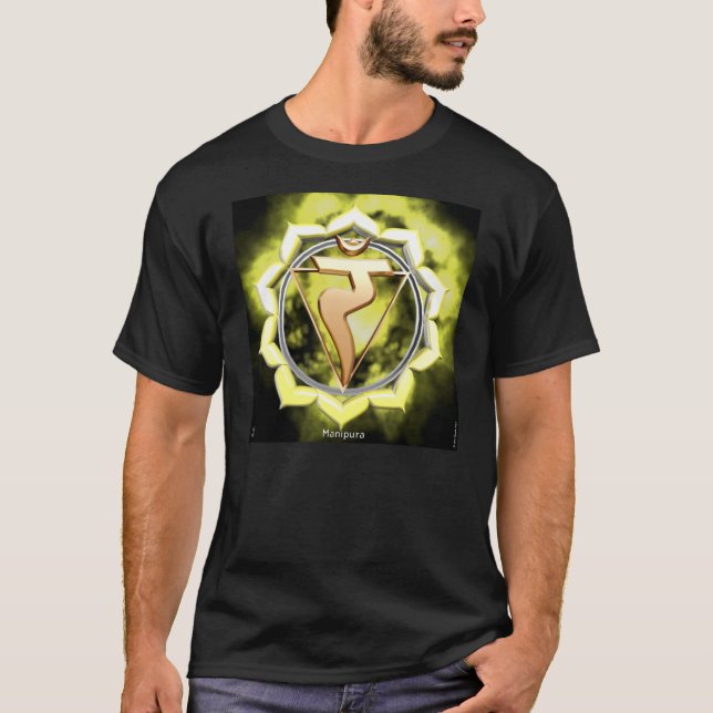 Solarplexus Chakra Dunkelheits-T - Shirt (Vorderseite)
