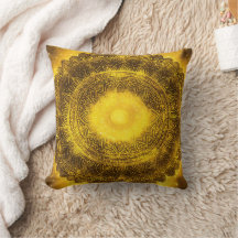 Solarplexus-Chakra Gelbes Mandala