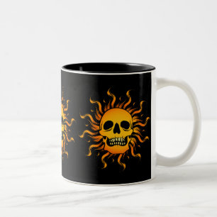 Solarschädel Zweifarbige Tasse