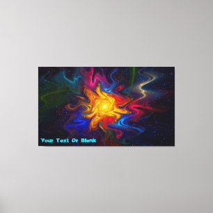 Solarspektrum Leinwanddruck