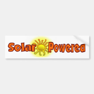 Solarstrom Autoaufkleber