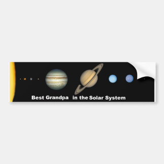 Solarsystems-bester großartiger PA-Autoaufkleber Autoaufkleber