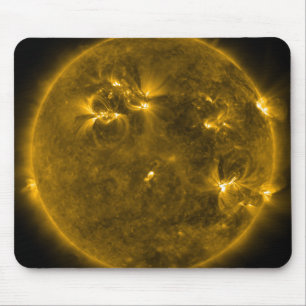 Solartätigkeit auf dem Sun 4 Mousepad