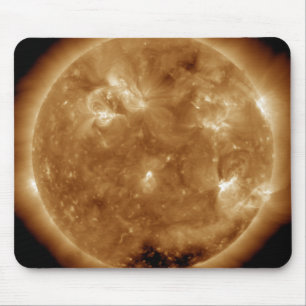 Solartätigkeit auf dem Sun 5 Mousepad