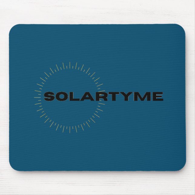SolarTyme - Maus-Pad Mousepad (Vorne)