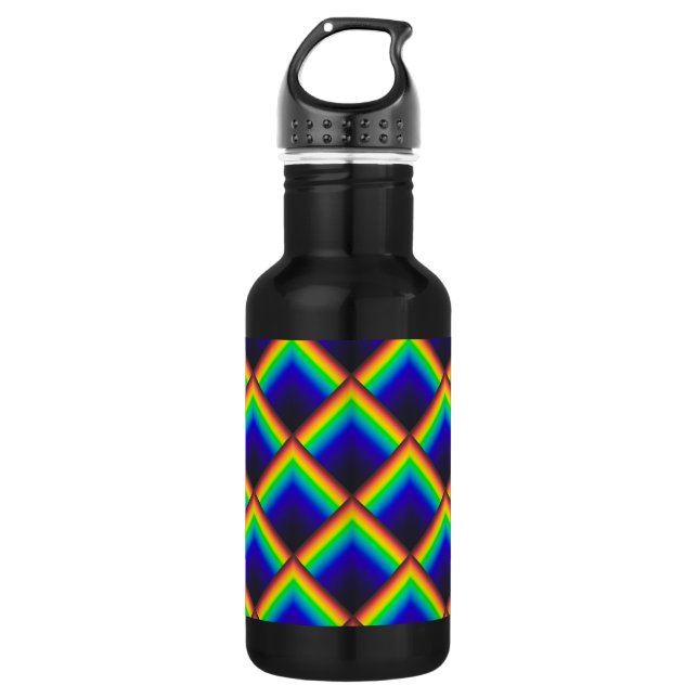 Solarzellenspektrum Edelstahlflasche (Vorderseite)