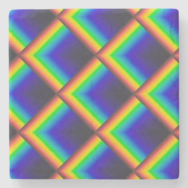 Solarzellenspektrum Steinuntersetzer (Vorderseite)