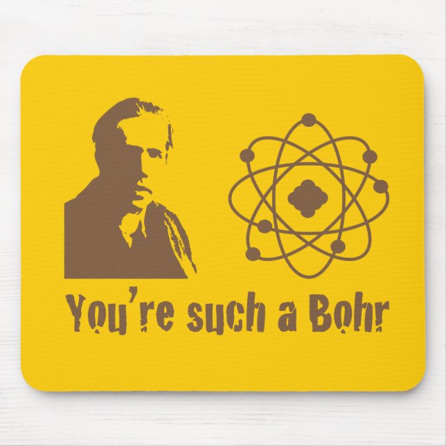 Solch ein Bohr Mousepad (Vorne)