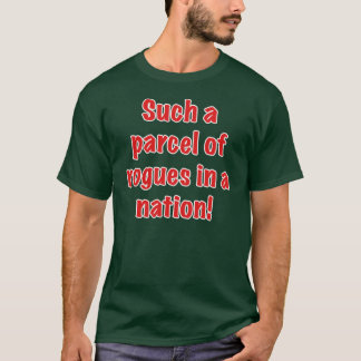 Solch ein Paket der Gauner in einer Nation T-Shirt