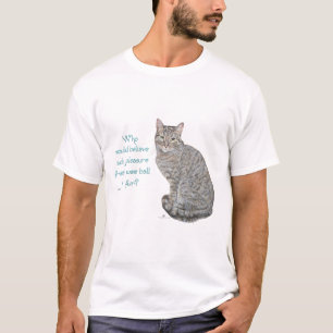 Solch ein Vergnügen von einem kleinen Fellball T-Shirt