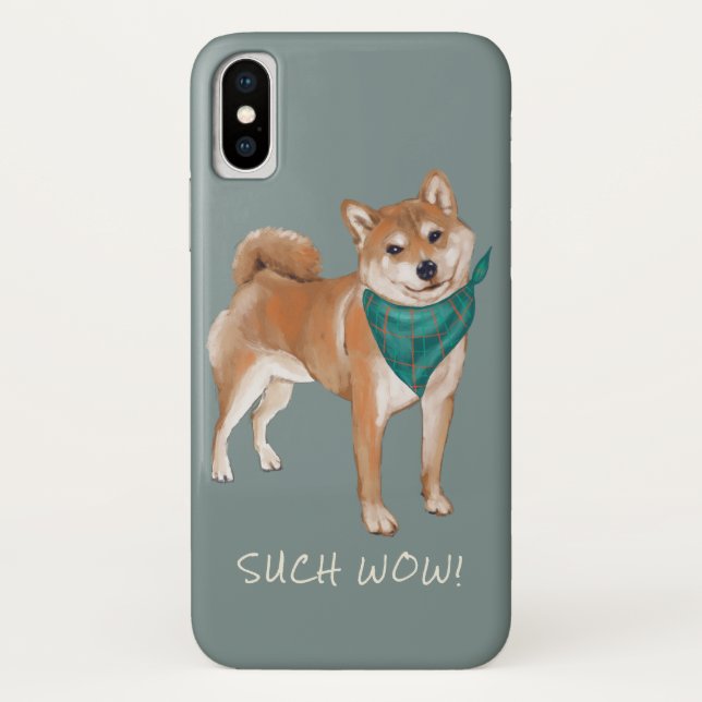 Solch Wow! Doge iPhone / iPad Hülle (Rückseite)