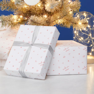Solche Sterne (weiß) Geschenkpapier