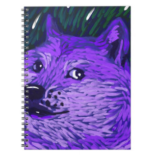 Solcher Mond, viele spielen durch Vincent van Doge Notizblock