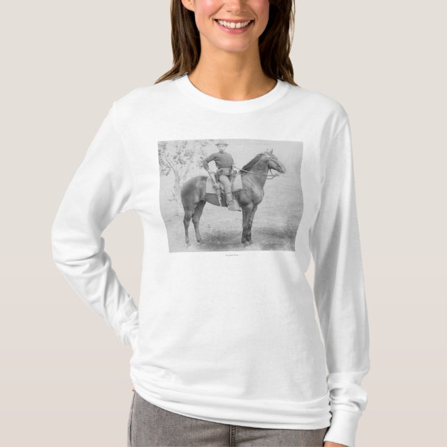 Soldat auf seinem Pferd in South- T-Shirt (Vorderseite)
