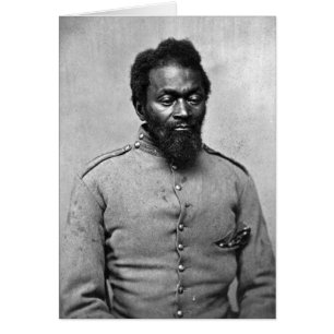 Soldat de guerre civile d'Afro-américain, 1861