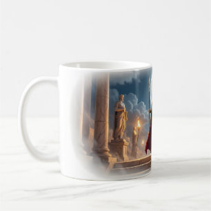 Soldat der Liebe Römischer Krieger Frau Tasse