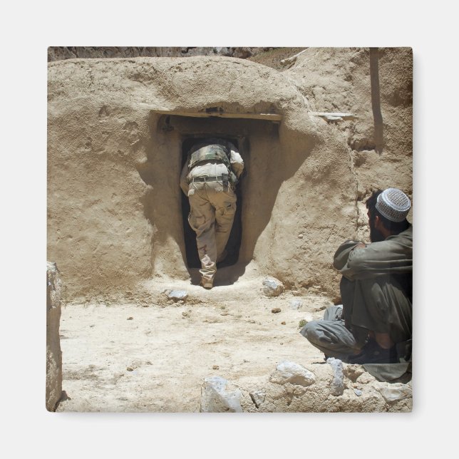 Soldat der Nationalgarde Magnet (Vorne)