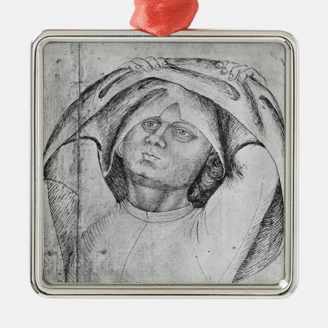 Soldat, der sein chainmail entfernt silbernes ornament (Vorne)