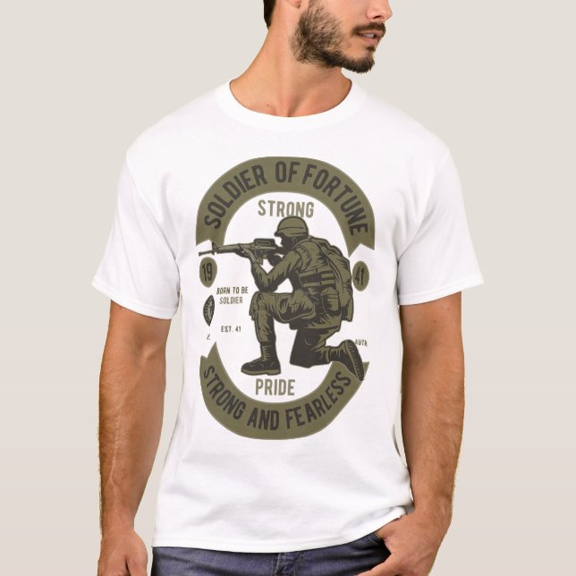 Soldat des Glücks T-Shirt (Vorderseite)