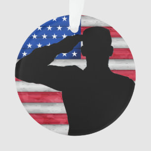 Soldat et drapeau américain - Appréciation