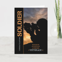 Soldat für das Militärruhestand