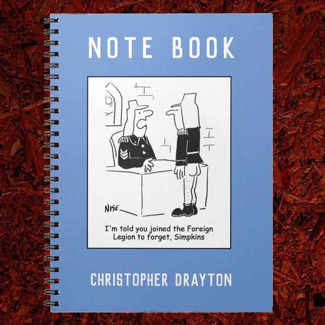 Soldat im Cartoon der französischen Auswärtigen Le Notizblock (Von Creator hochgeladen)