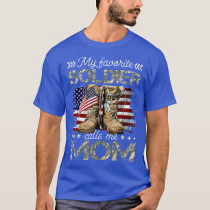 Soldat Mama Army Mama Army Abschluss Mama T-Shirt