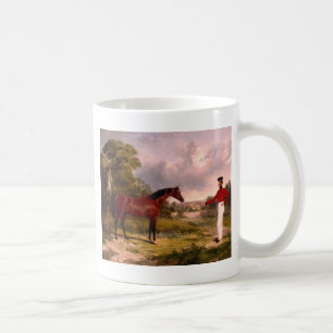 Soldat mit der Gebühr eines Offiziers Kaffeetasse