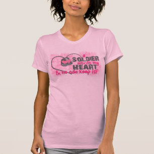 Soldat stahl mein Herz T-Shirt