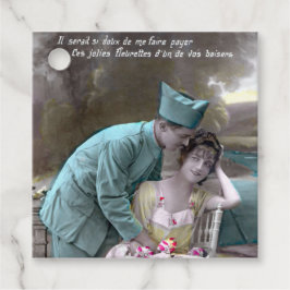 Soldat und Lover Geschenkanhänger