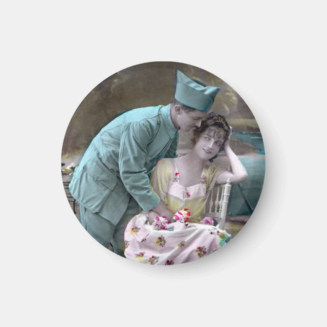 Soldat und Lover Magnet (Vorne)