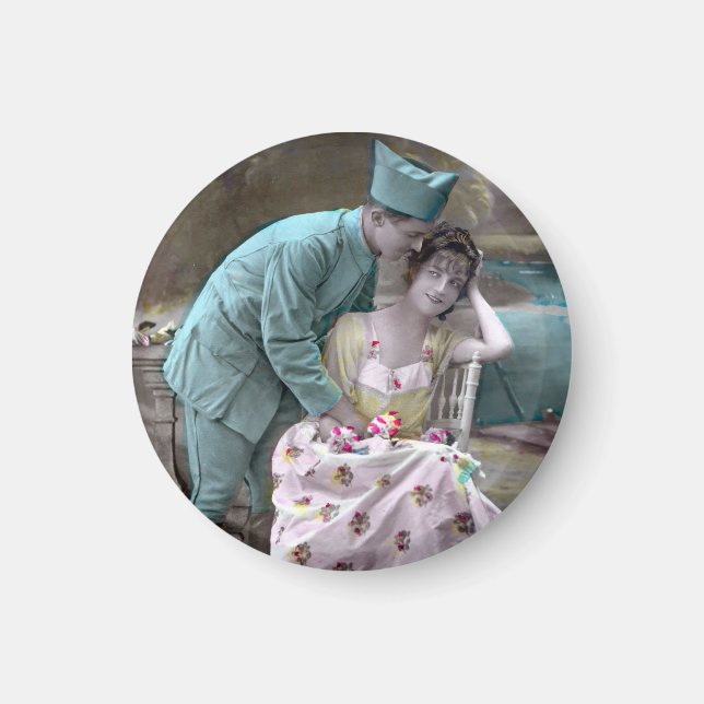 Soldat und Lover Magnet (Vorne)