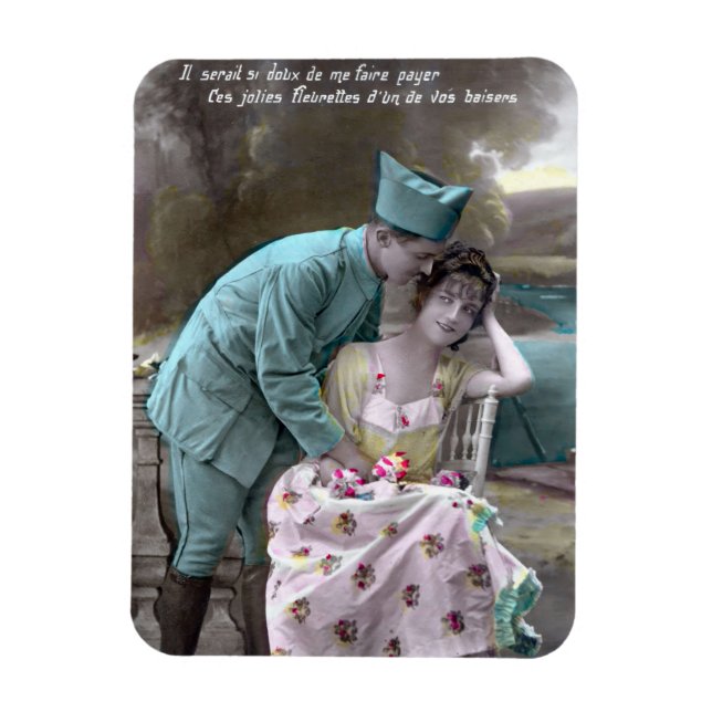 Soldat und Lover Magnet (Vertikal)