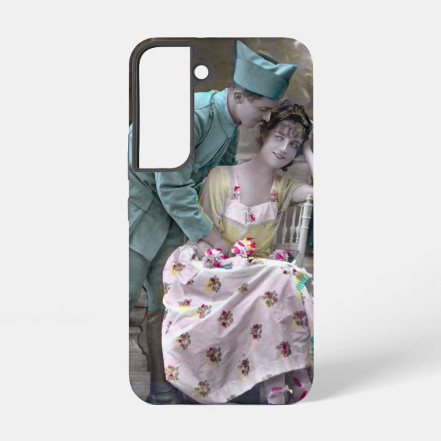 Soldat und Lover Samsung Galaxy Hülle (Rückseite)