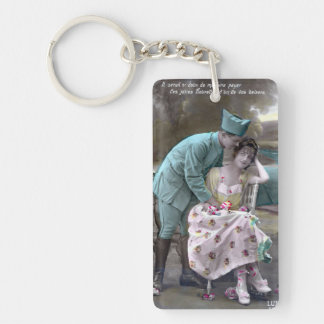 Soldat und Lover Schlüsselanhänger