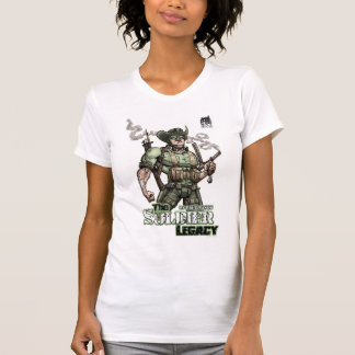 "Soldat-Vermächtnis-" Held-Pose-Shirt T-Shirt