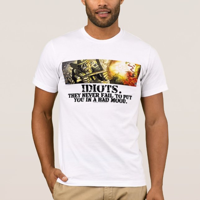 "Soldat-Vermächtnis-" Idiothemd T-Shirt (Vorderseite)