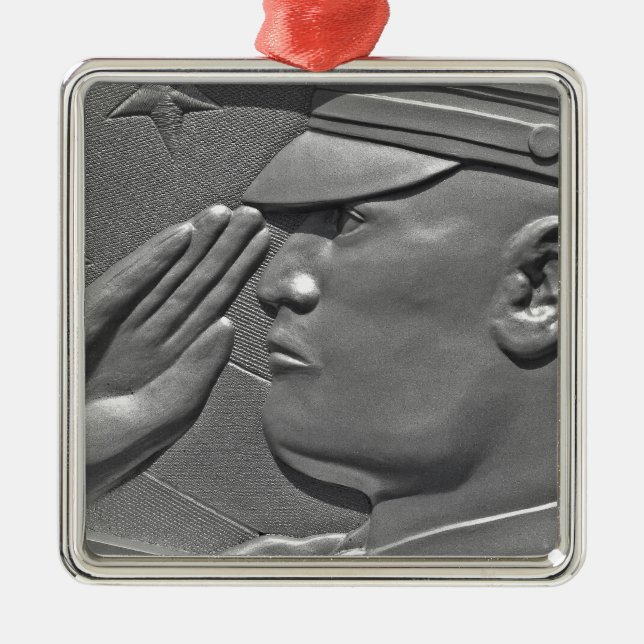 Soldat Veteran Keepake Ornament (Vorne)
